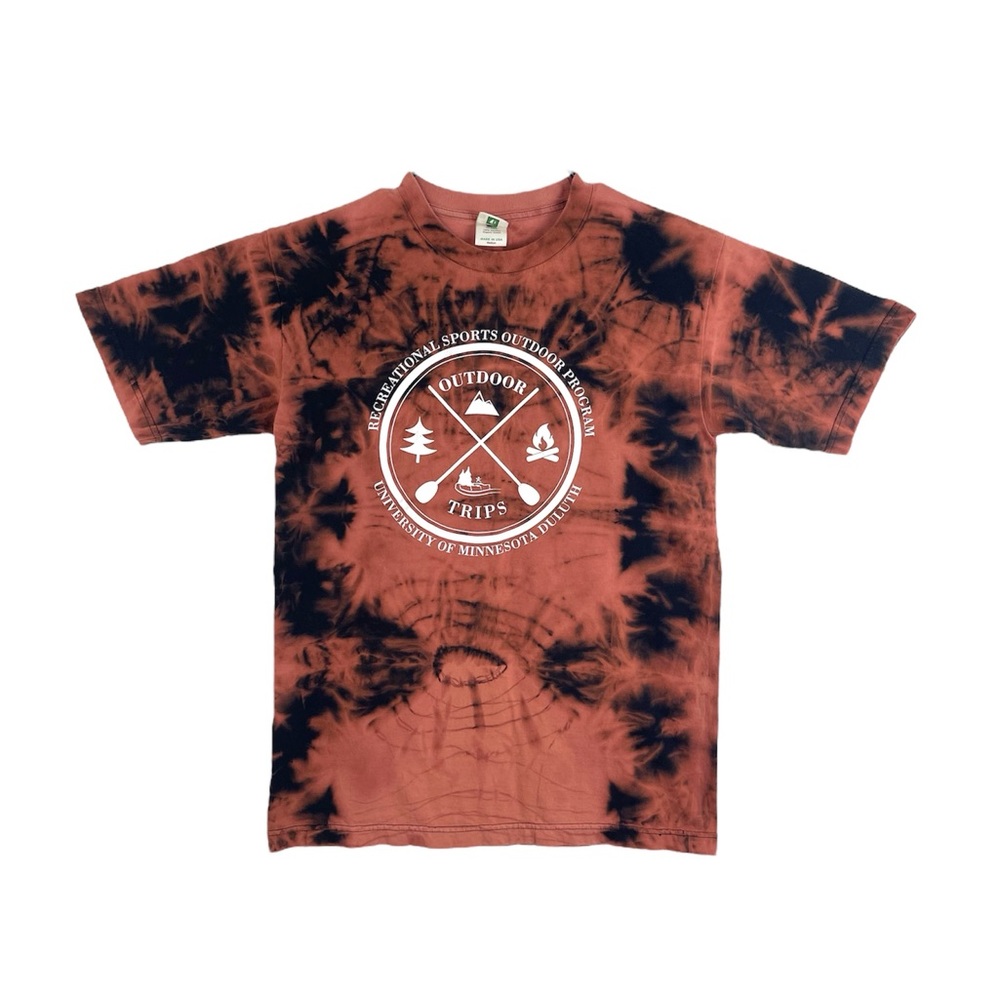 University of Duluth Sports T-Shirt, Medium, Organic Cotton, Tie Dye, Academic